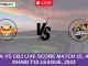 MSA vs CBJ Live Score Match 15, Abu Dhabi T10 League, 2024