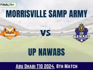 MSA vs UPN Dream11 Prediction Today: Match 8 Pitch Report, Playing11 and Stats | Abu Dhabi T10 2024