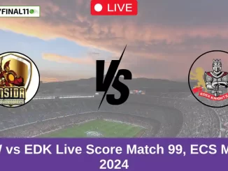 MSW vs EDK Live Score Match 99, ECS Malta, 2024