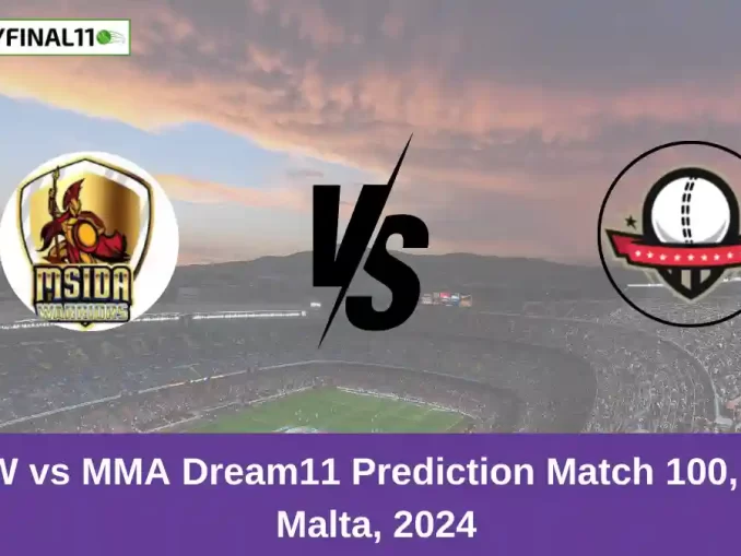 MSW vs MMA Dream11 Prediction Match 100, ECS Malta, 2024