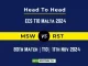 MSW vs RST Player Battle, Head to Head Team Stats, Team Record - ECS T10 Malta 2024