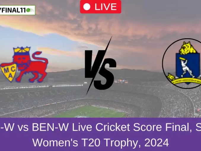 MUM-W vs BEN-W Live Cricket Score Final, Senior Women's T20 Trophy, 2024