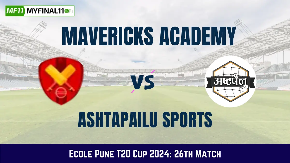 MVA vs APS Dream11 Prediction Today: Match 26 Pitch Report, Playing11 and Stats | Ecole Pune T20 Cup 2024