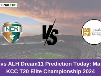 NCMI vs ALH Dream11 Prediction Today Match 2 KCC T20 Elite Championship 2024