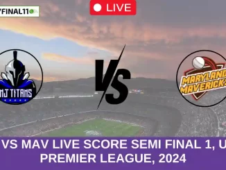 NJT vs MAV Live Score Semi Final 1, USPL Premier League, 2024