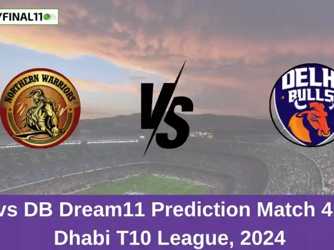 NW vs DB Dream11 Prediction Match 4, Abu Dhabi T10 League, 2024 (2)