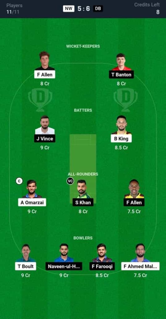 NW vs DB Dream11 Prediction Today Match 4 | Abu Dhabi T10 2024