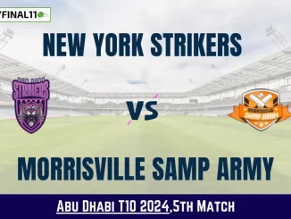 NYS vs MSA Dream11 Prediction Today: Match 5 Pitch Report, Playing11 and Stats | Abu Dhabi T10 League 2024