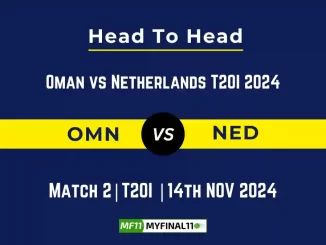 OMN vs NED Player Battle, Head to Head Team Stats, Team Record