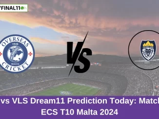 OVR vs VLS Dream11 Prediction Today Match 49 ECS T10 Malta 2024