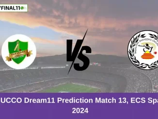 PIC vs UCCO Dream11 Prediction Match 13, ECS Spain T10, 2024