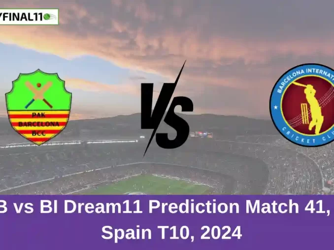 PKB vs BI Dream11 Prediction Match 41, ECS Spain T10, 2024