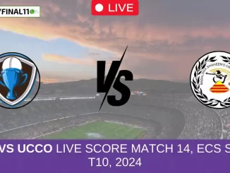 PKB vs UCCO Live Score Match 14, ECS Spain T10, 2024 (1)