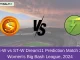 PS-W vs ST-W Dream11 Prediction Match 27, Women's Big Bash League, 2024