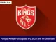 PBKS Squad IPL 2025: Punjab Kings Bought These Players in the IPL 2025 Mega Auction