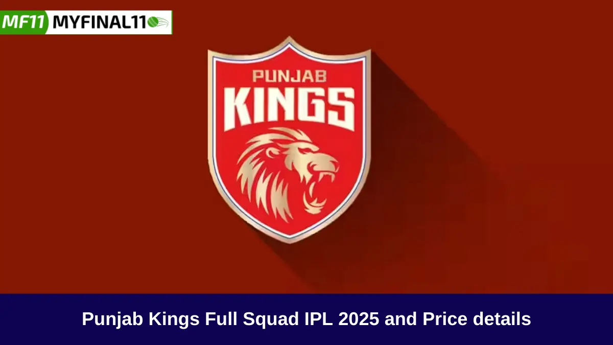 PBKS Squad IPL 2025: Punjab Kings Bought These Players in the IPL 2025 Mega Auction