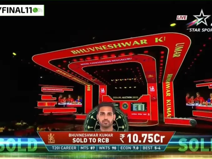 RCB Secures Bhuvneshwar Kumar for IPL 2025