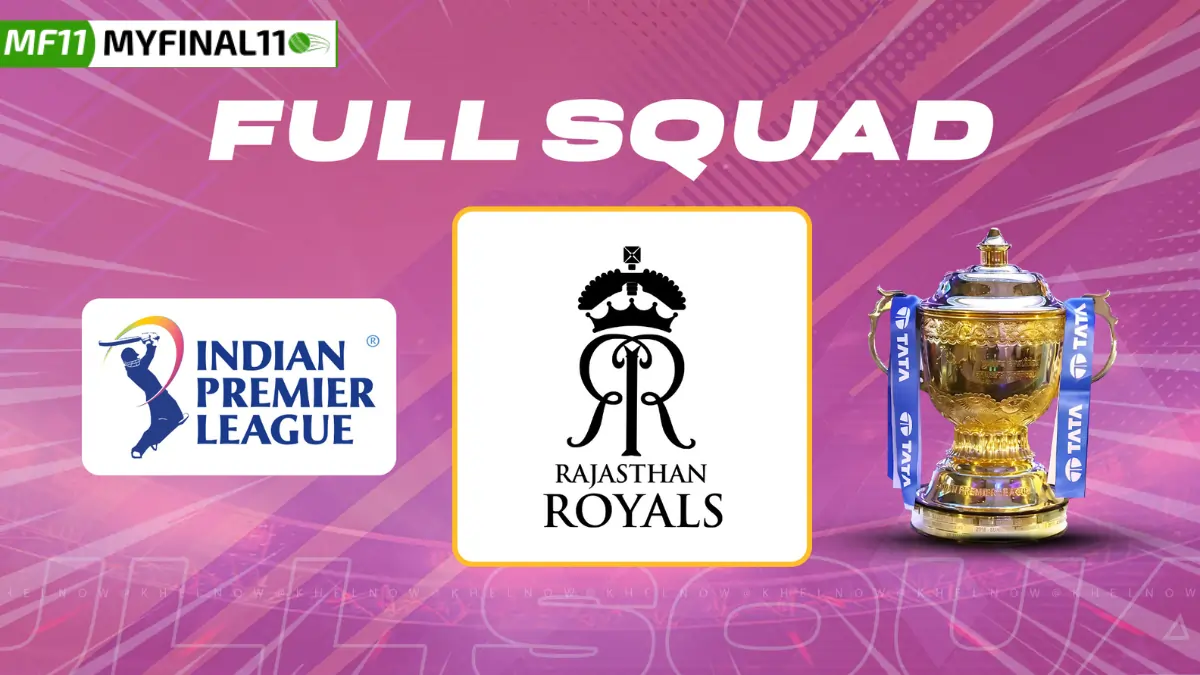 RR Full Squad IPL 2025: Complete List of Players After Mega Auction