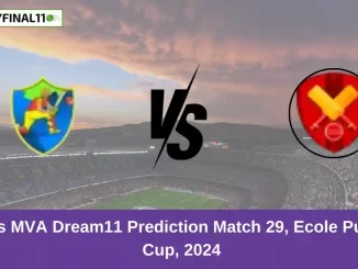 RRA vs MVA Dream11 Prediction Match 29, Ecole Pune T20 Cup, 2024