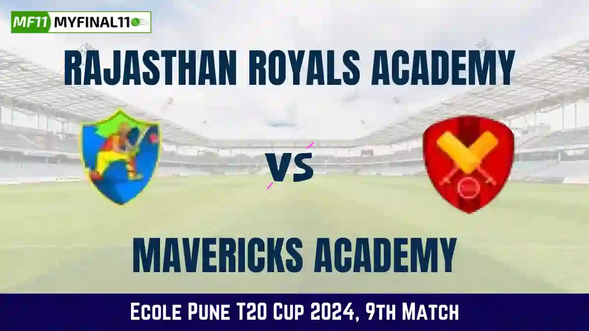 RRA vs MVA Dream11 Prediction Today: Match 9 Pitch Report, and Key Player | Ecole Pune T20 Cup 2024