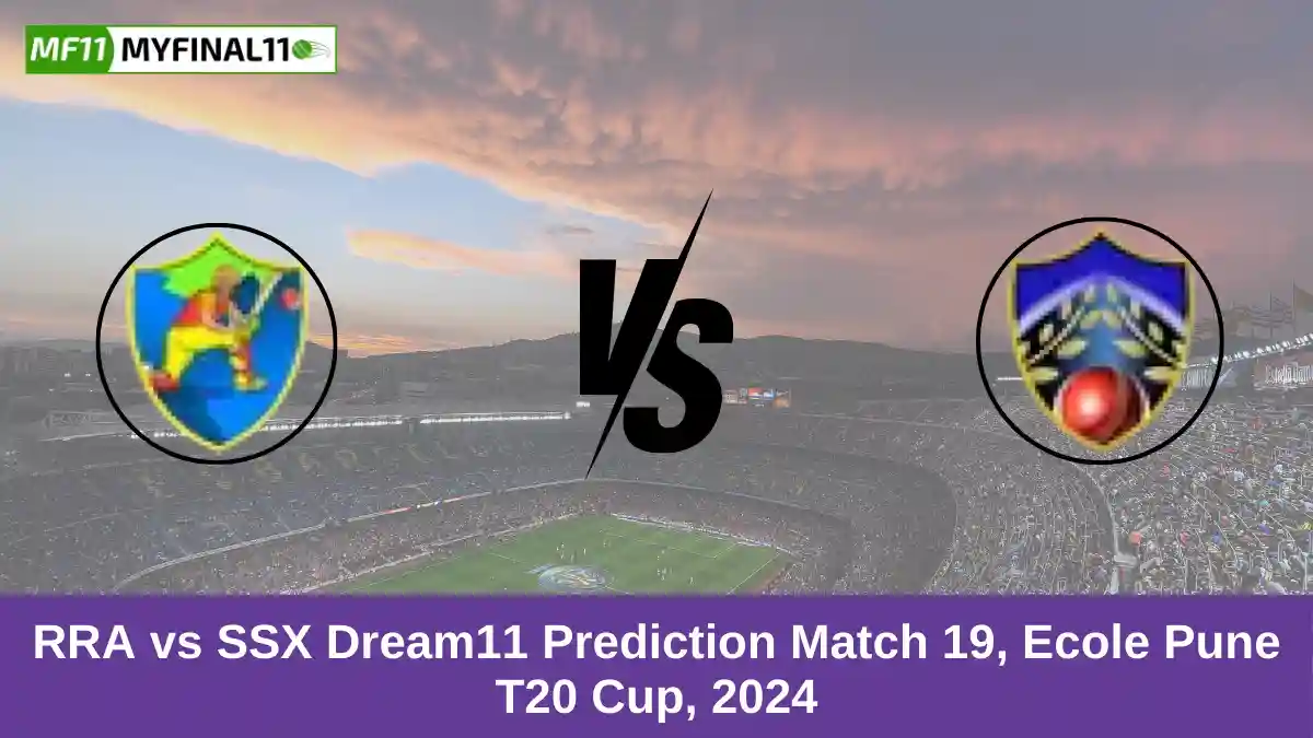 RRA vs SSX Dream11 Prediction Match 19, Ecole Pune T20 Cup, 2024