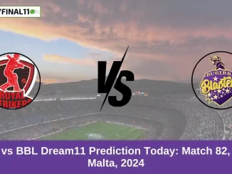 RST vs BBL Dream11 Prediction Today Match 82, ECS Malta, 2024