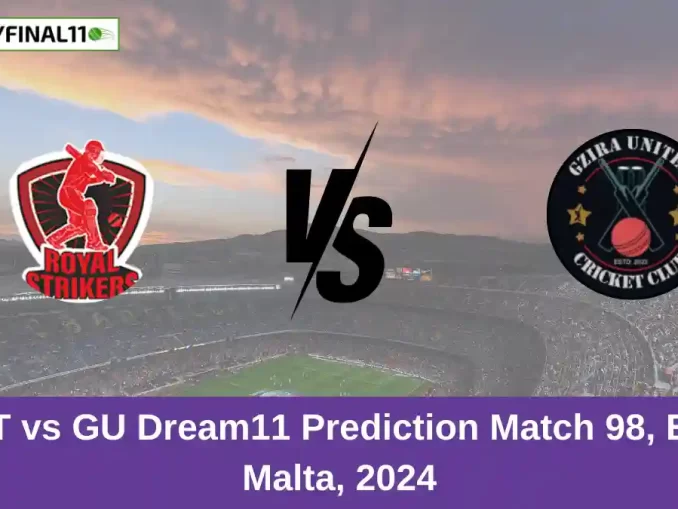 RST vs GU Dream11 Prediction Match 98, ECS Malta, 2024