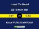 RST vs GZZ Player Battle, Head to Head Team Stats, Team Record