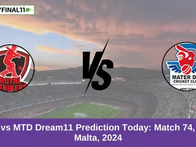 RST vs MTD Dream11 Prediction Today Match 74, ECS Malta, 2024