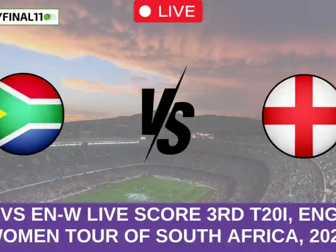 SA-W vs EN-W Live Score 3rd T20I, England Women tour of South Africa, 2024