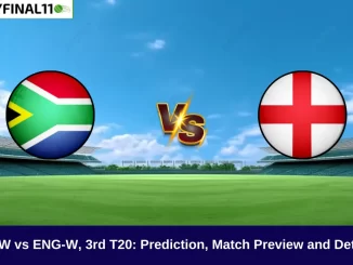 SA-W vs ENG-W 3rd T20 Prediction: South Africa Women and England Women square off in what will be the final T20I of the series at SuperSport Park in Centurion.