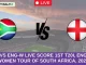 SA-W vs ENG-W Live Score 1st T20I, England Women tour of South Africa, 2024