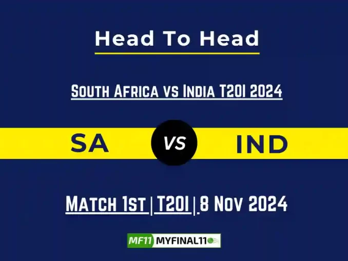 SA vs IND Player Battle, Head to Head Team Stats, Player Record