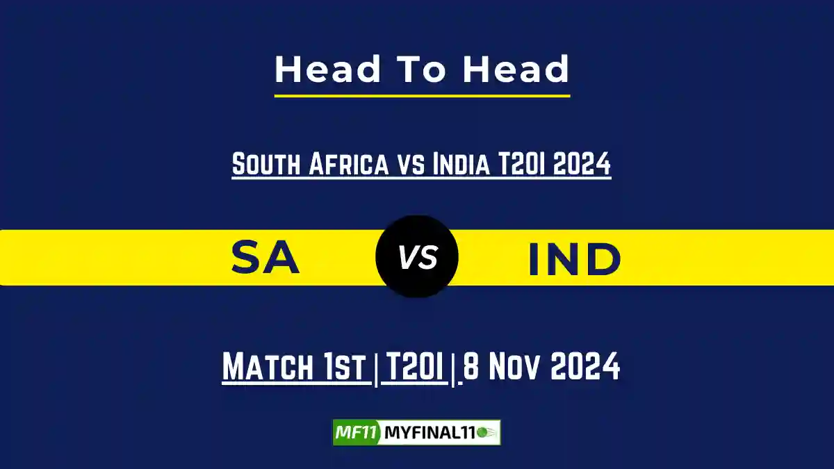 SA vs IND Player Battle, Head to Head Team Stats, Player Record