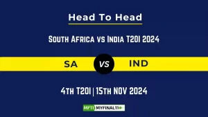 SA vs IND Player Battle, Head to Head Team Stats, Team Record