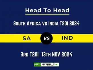 SA vs IND Player Battle, Head to Head Team Stats, Team Record