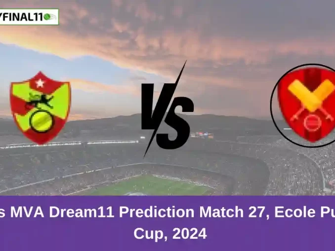 SCA vs MVA Dream11 Prediction Match 27, Ecole Pune T20 Cup, 2024