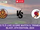 SCK vs TLS Live Score Match 9, Trinidad T10 Blast, 6th Edition, 2024