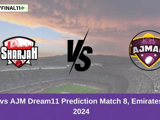 SHA vs AJM Dream11 Prediction Match 8, Emirates D50, 2024