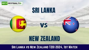 SL vs NZ Live Cricket Score — The Sri Lanka (SL) vs New Zealand (NZ) 1st T20I in the Sri Lanka vs New Zealand T20I 2024