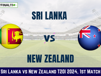 SL vs NZ Dream11 Prediction Today: 1st T20I Pitch Report, and Key Player | Sri Lanka vs New Zealand T20I 2024