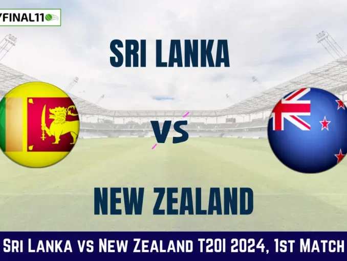 SL vs NZ Live Cricket Score — The Sri Lanka (SL) vs New Zealand (NZ) 1st T20I in the Sri Lanka vs New Zealand T20I 2024