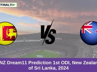 SL vs NZ Dream11 Prediction 1st ODI, New Zealand tour of Sri Lanka, 2024