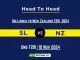 SL vs NZ Player Battle, Head to Head Team Stats, Player Record (1)