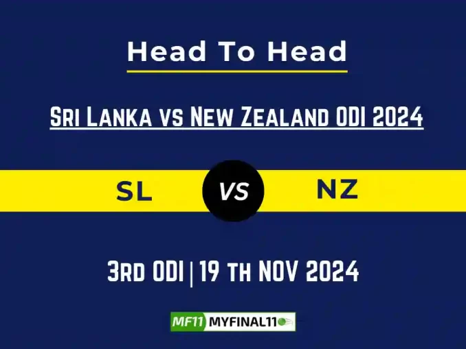 SL vs NZ Player Battle, Head to Head Team Stats, Team Record (1)