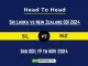 SL vs NZ Player Battle, Head to Head Team Stats, Team Record (1)