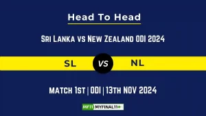 SL vs NZ Player Battle, Head to Head Team Stats, Team Record