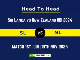 SL vs NZ Player Battle, Head to Head Team Stats, Team Record