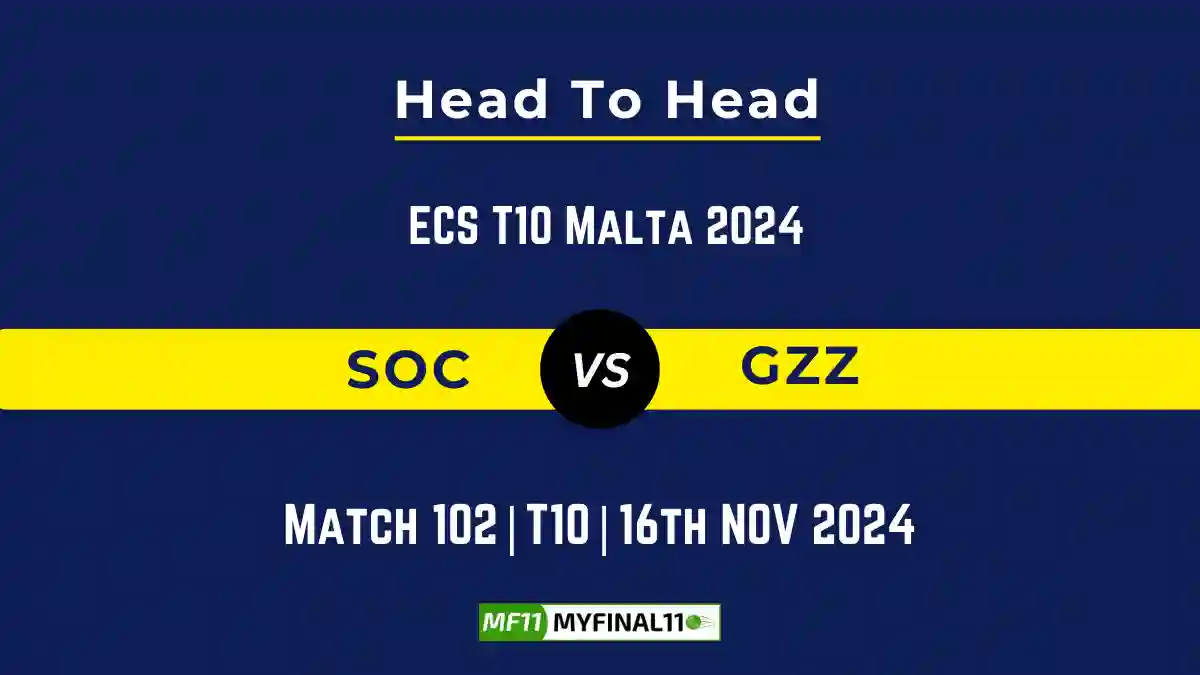 SOC vs GZZ Player Battle, Head to Head Team Stats, Team Record