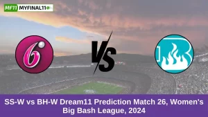 SS-W vs BH-W Dream11 Prediction Match 26, Women's Big Bash League, 2024